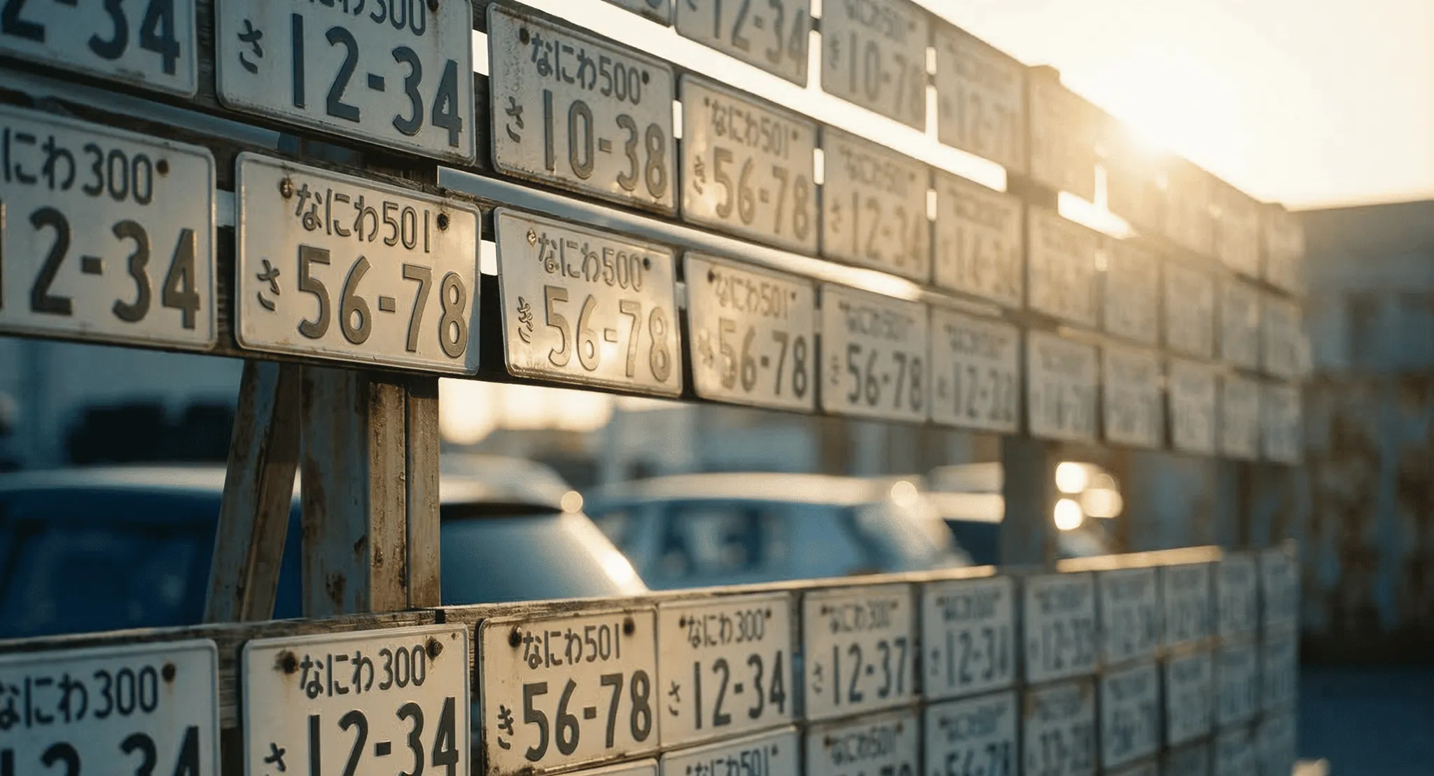 なにわナンバープレート